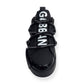 DOLCE & GABBANA PORTOFINO LEATHER SNEAKER BLACK UK9.5