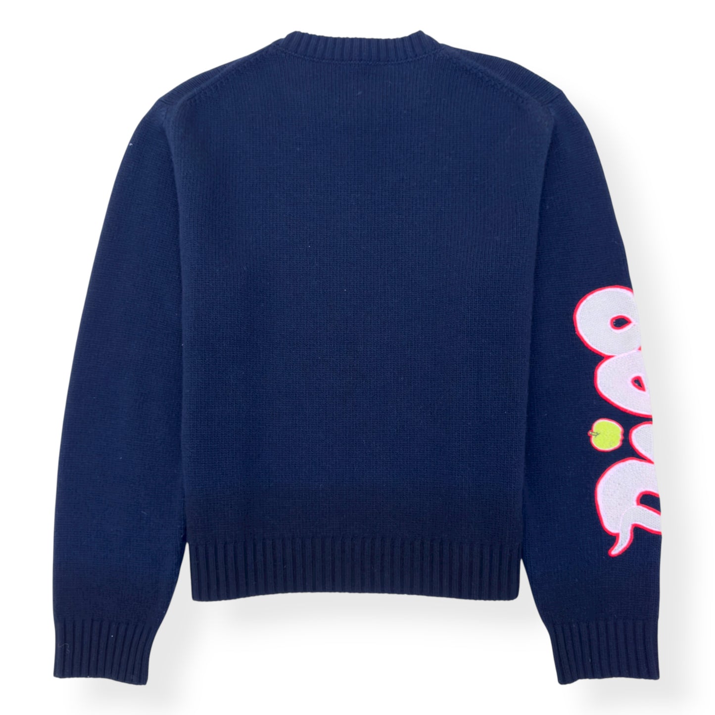 DIOR X KAWS FW24 WOOL KNIT SWEATER BLUE XXL