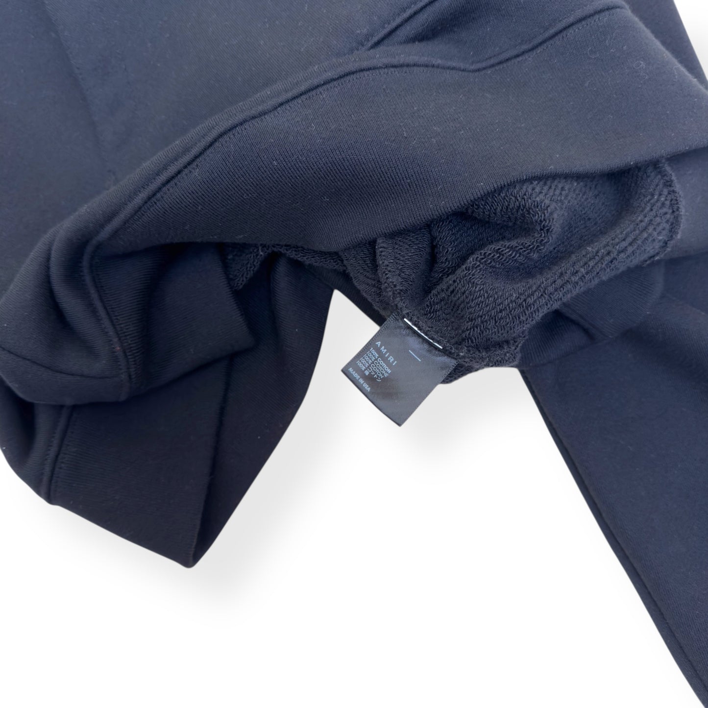 AMIRI MA CORE LOGO HOODIE BLACK / WHITE S