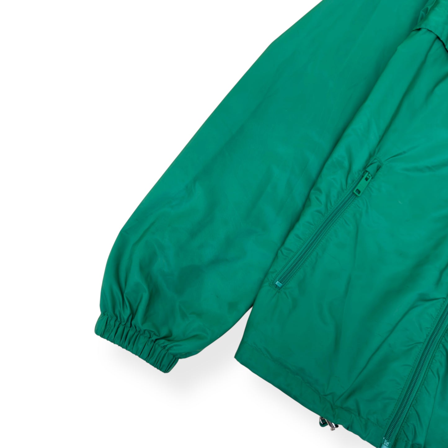 PRADA RE-NYLON BLOUSON WINDBREAKER JACKET GREEN 50 / L