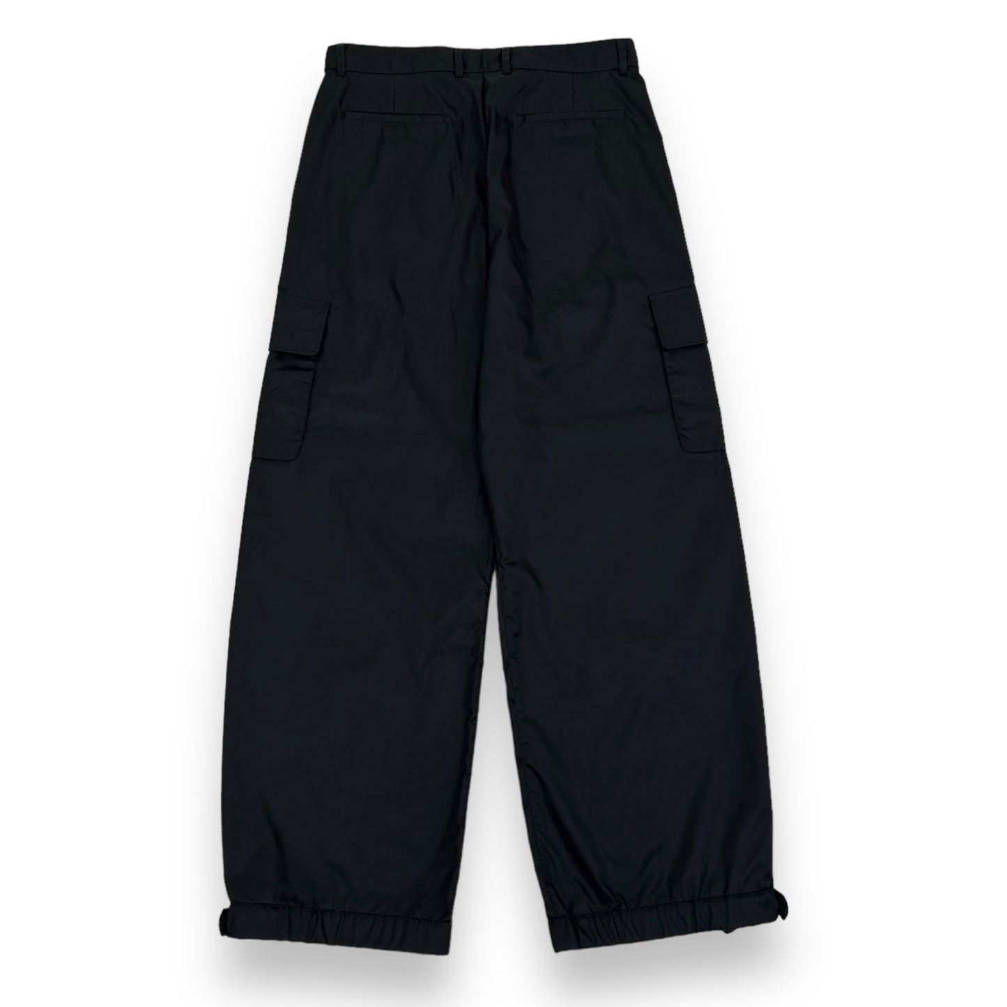 OFF-WHITE BAGGY TROUSERS BLACK L