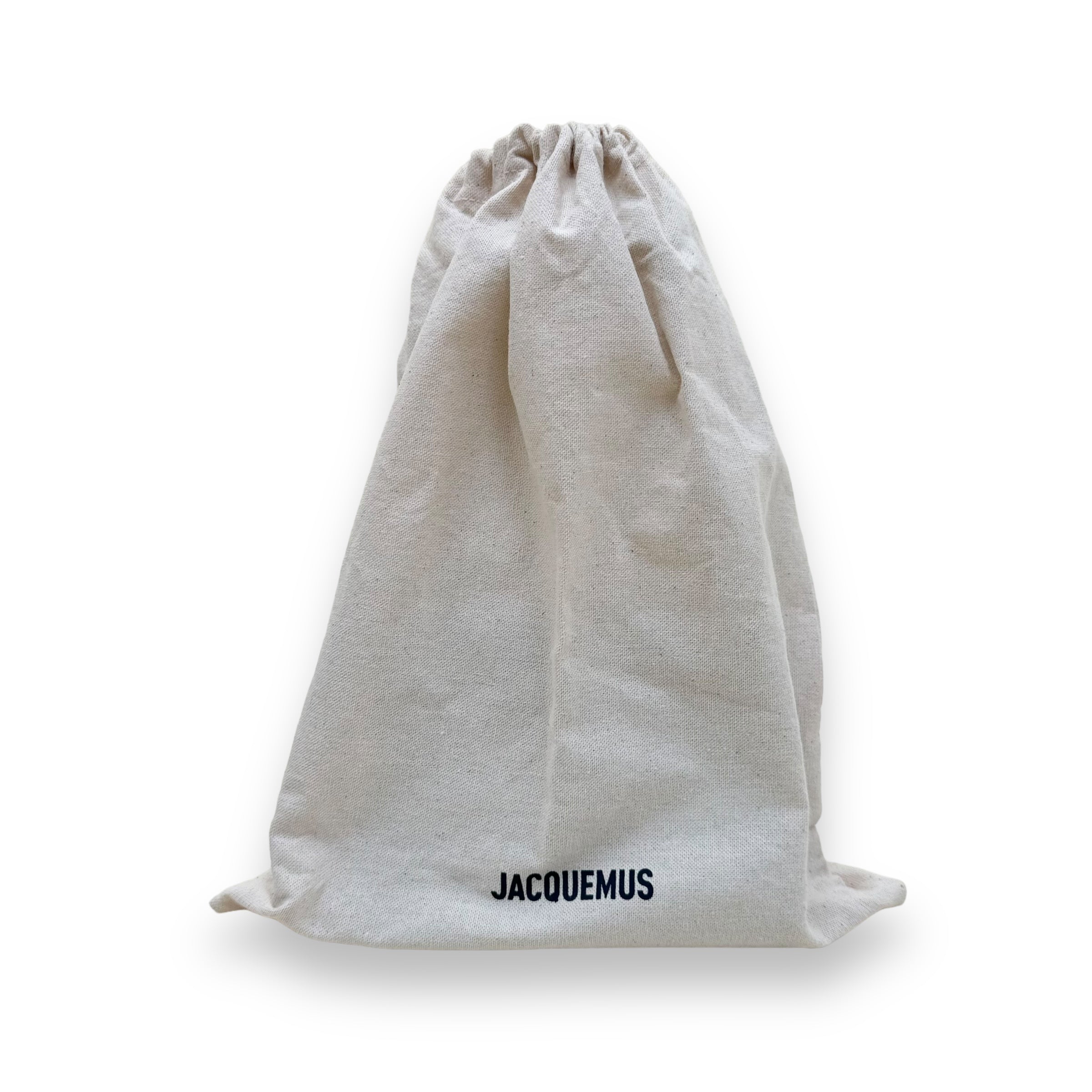 JACQUEMUS LE CHIQUITO MOYEN LEATHER BAG BLUE