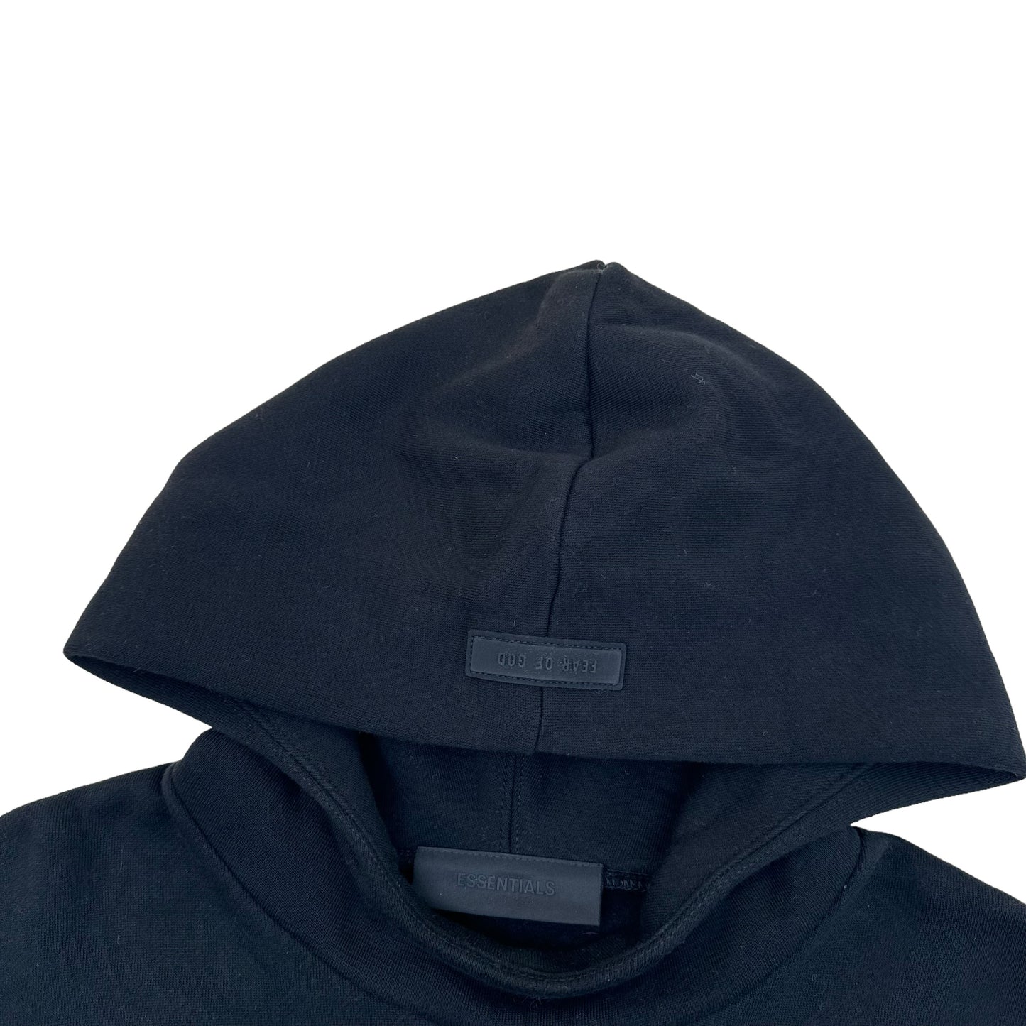 ESSENTIALS FEAR OF GOD HOODIE BLACK L