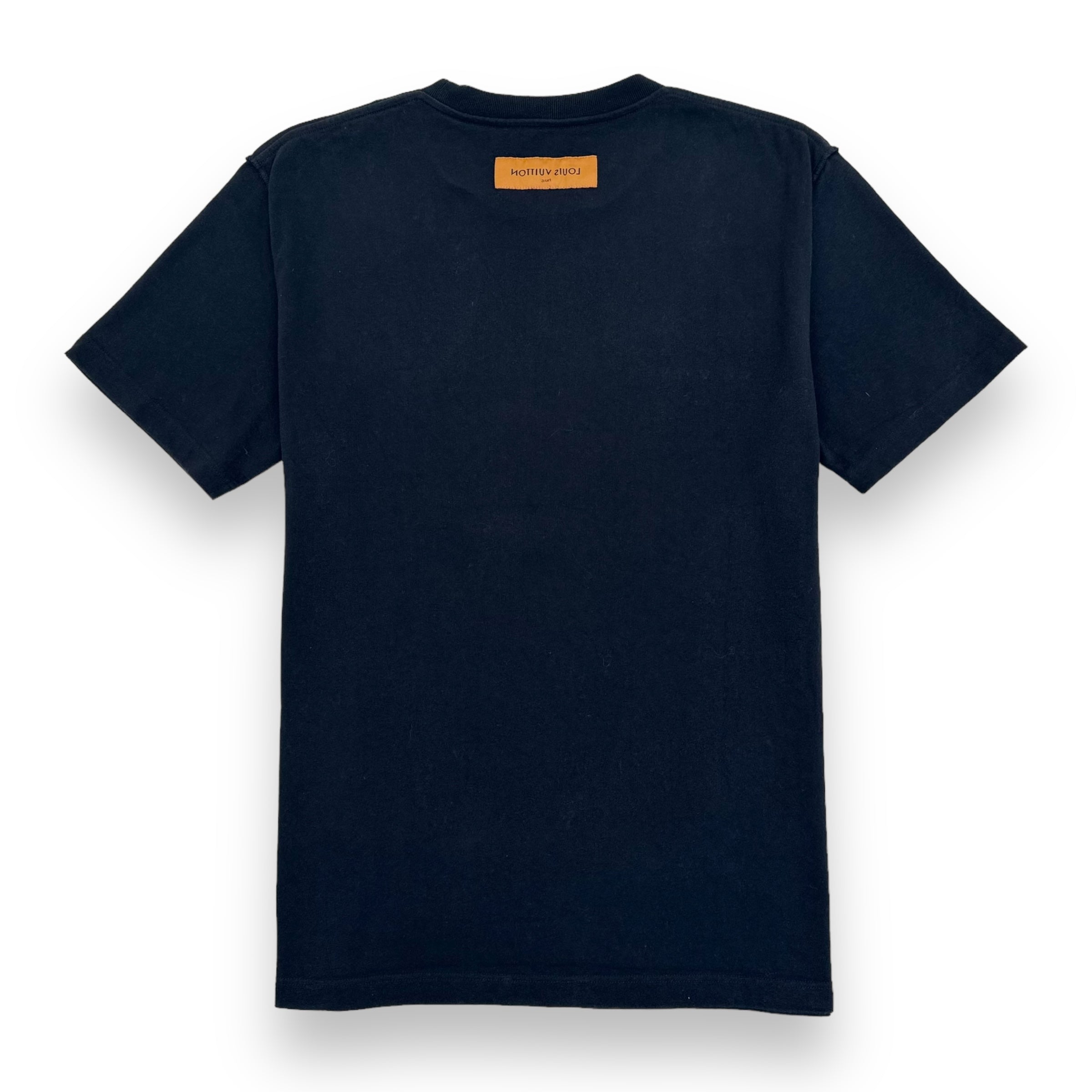 LOUIS VUITTON LV SPREAD EMBROIDERY T-SHIRT BLACK XL