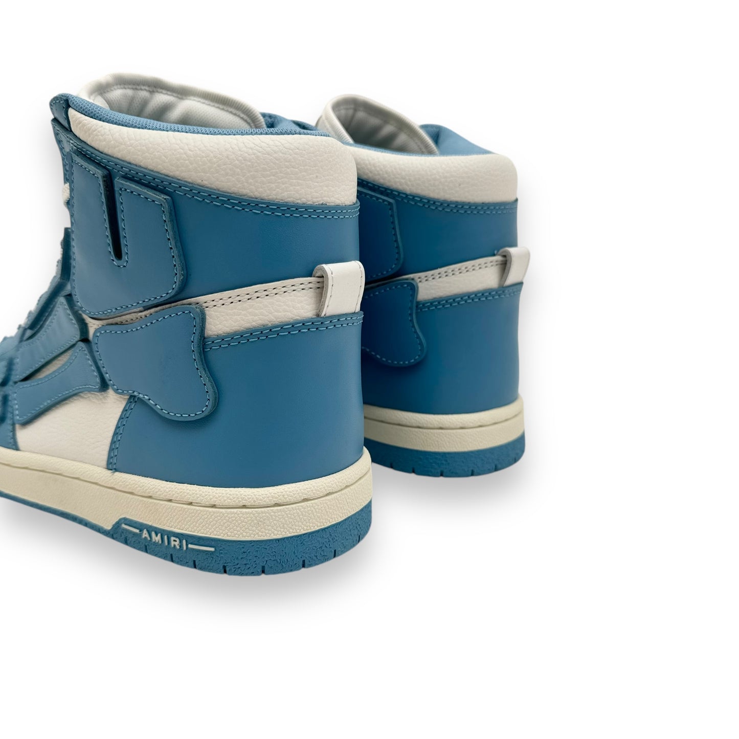 AMIRI SKEL TOP HI POWDER HIGH TOP SNEAKER BLUE / WHITE UK10