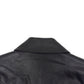 SAINT LAURENT SLIM-FIT LEATHER TRUCKER JACKET XXL