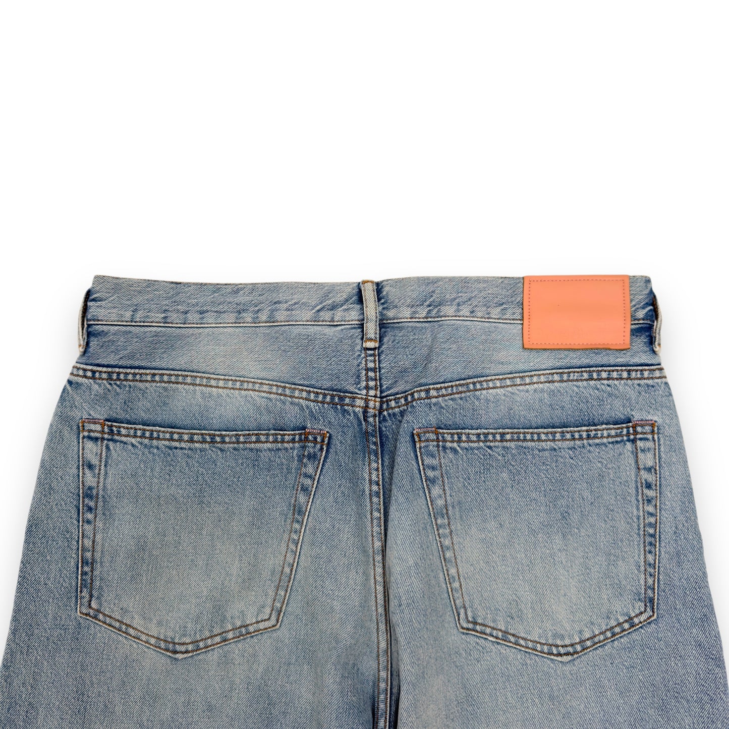 ACNE STUDIOS BAGGY FIT DENIM JEANS BLUE W34”