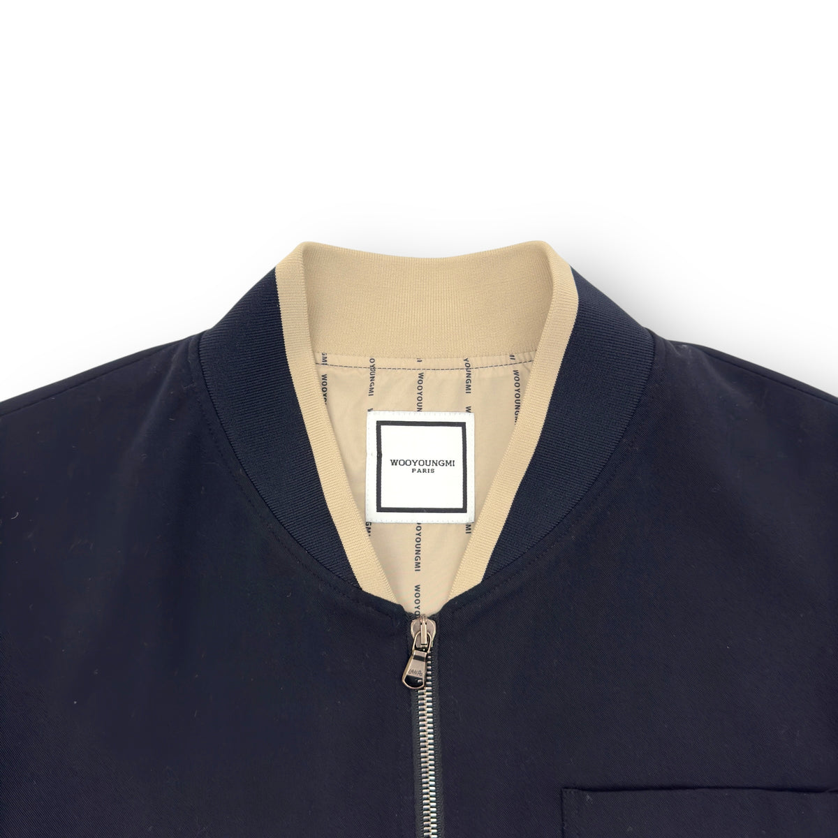 WOOYOUNGMI TRACK JACKET NAVY 48 / M