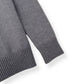 AMI PARIS AMI DE COEUR WOOL SWEATER GREY / BLACK M