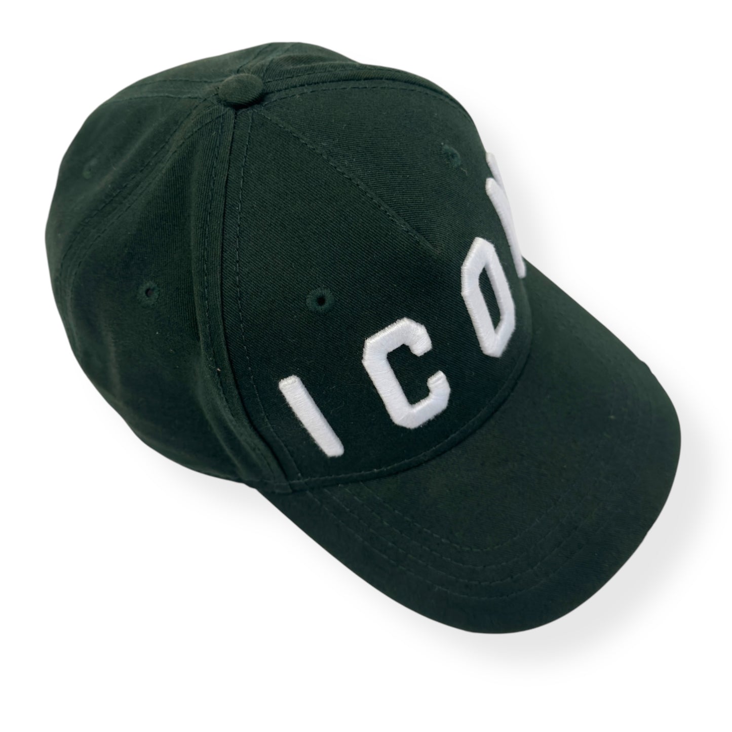 DSQUARED2 ICON BASEBALL CAP GREEN O/S