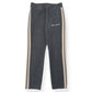 PALM ANGELS WOOL STRAIGHT TROUSERS GREY L