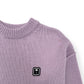 PALM ANGELS OVERSIZED WOOL CREWNECK SWEATER PINK XS