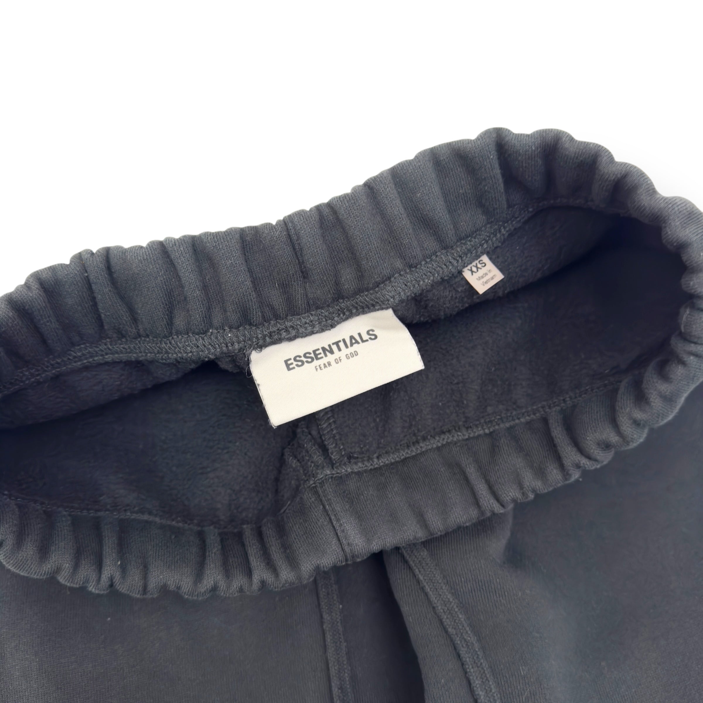 FEAR OF GOD ESSENTIALS SWEATPANTS BLACK XXS