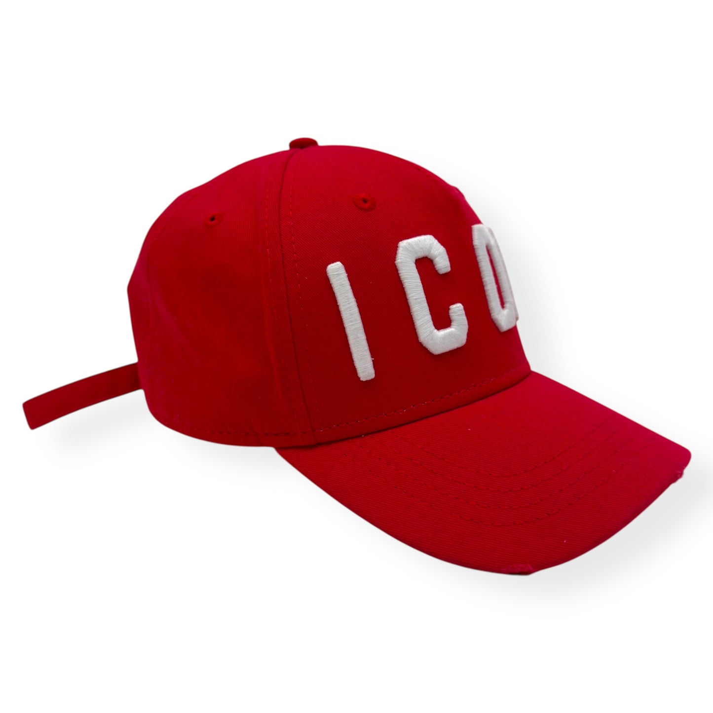 DSQUARED2 ICON BASEBALL CAP RED / WHITE O/S