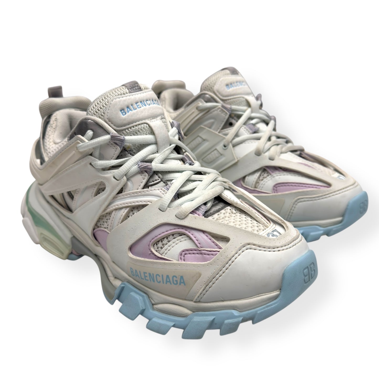 BALENCIAGA TRACK RUNNER SNEAKER PASTEL UK4