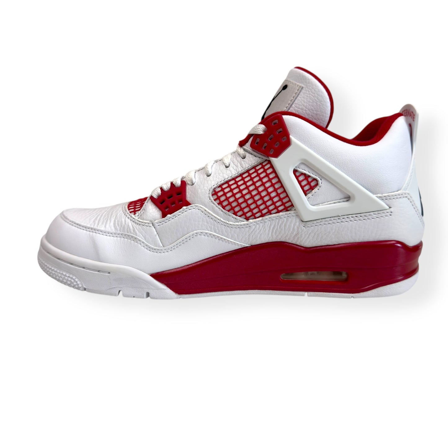 JORDAN 4 RETRO SNEAKER ALTERNATE 89 RED / WHITE UK9.5