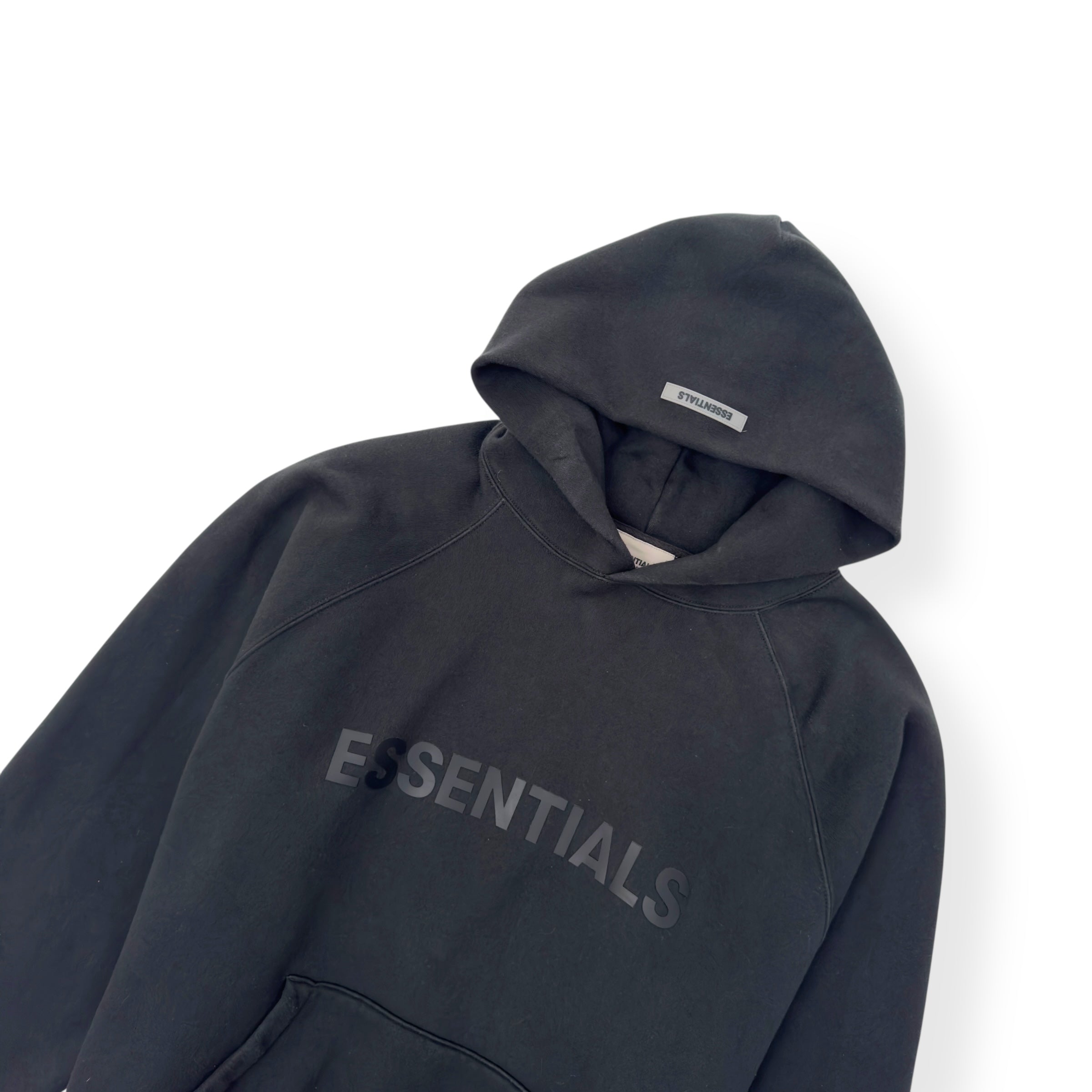 ESSENTIALS FEAR OF GOD HOODIE BLACK L