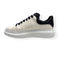ALEXANDER MCQUEEN OVERSIZED LEATHER / SNAKESKIN SNEAKER WHITE / BLACK 42 / UK8