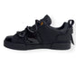 DOLCE & GABBANA PORTOFINO LEATHER SNEAKER BLACK UK9.5