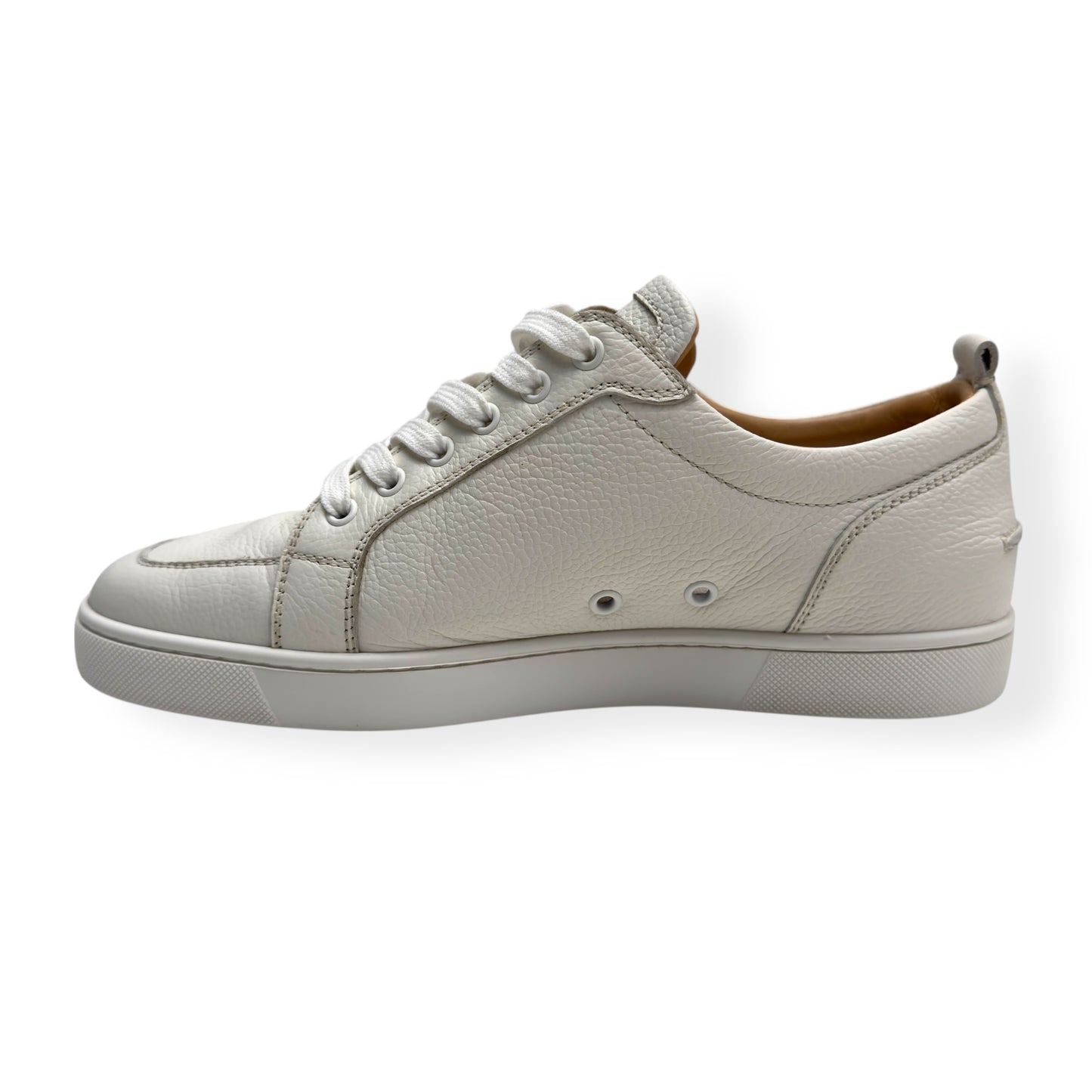 CHRISTIAN LOUBOUTIN RANTULOW LEATHER SNEAKER WHITE 43 / UK9