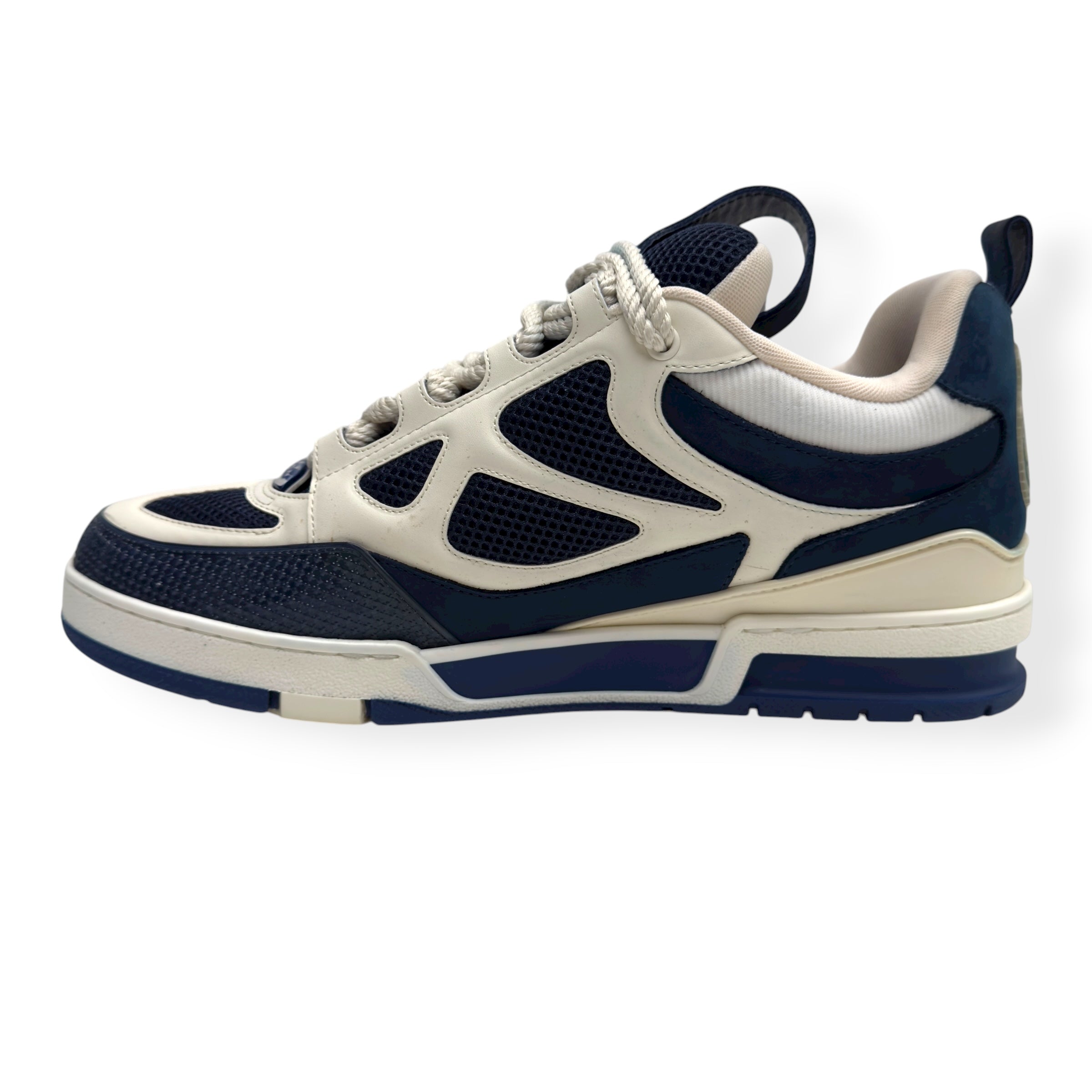LOUIS VUITTON LV SKATE SNEAKER LUXURY BLUE UK11