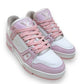 LOUIS VUITTON LEATHER LOW TOP SNEAKER PINK UK6.5
