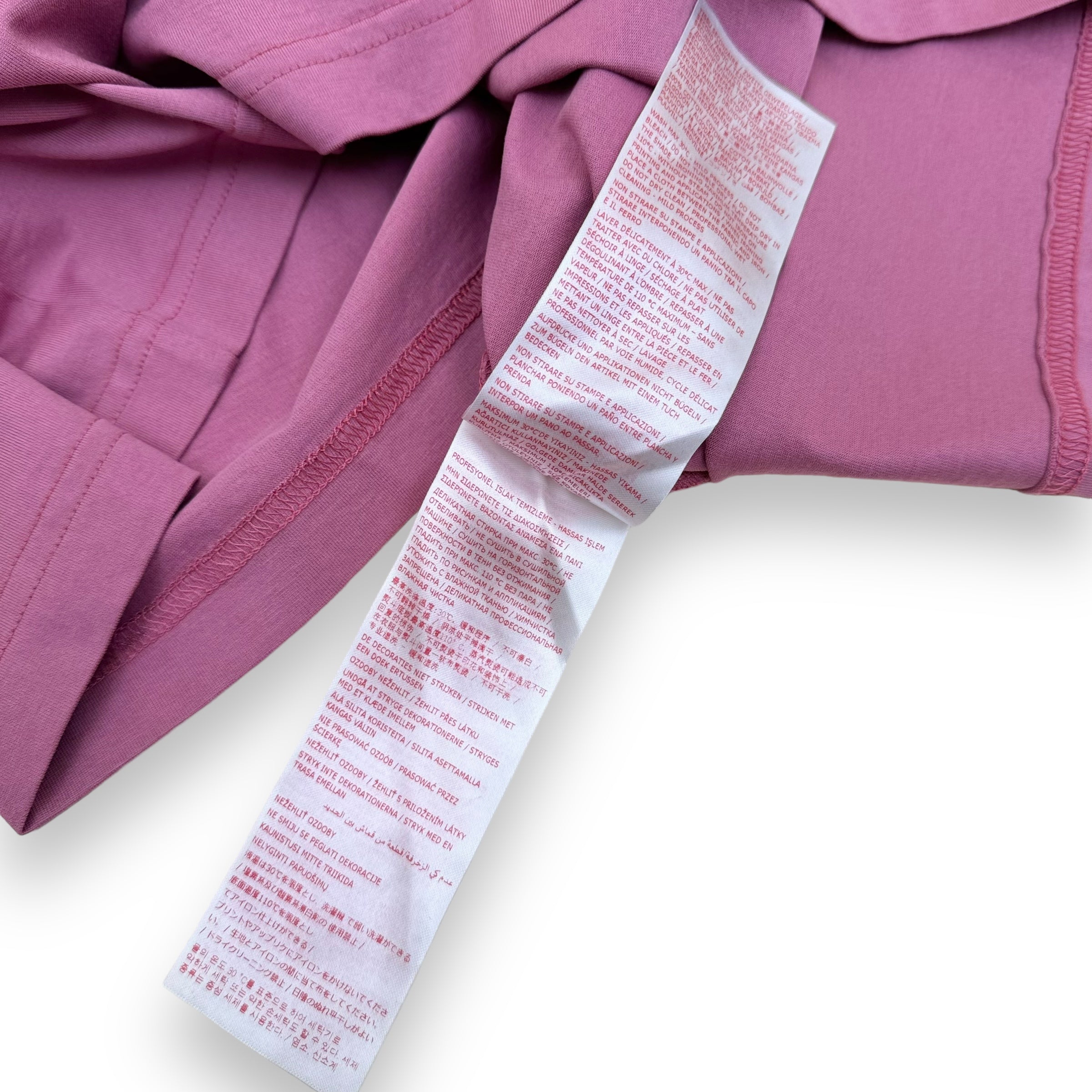 MARNI COTTON PRINT T-SHIRT PINK XXL