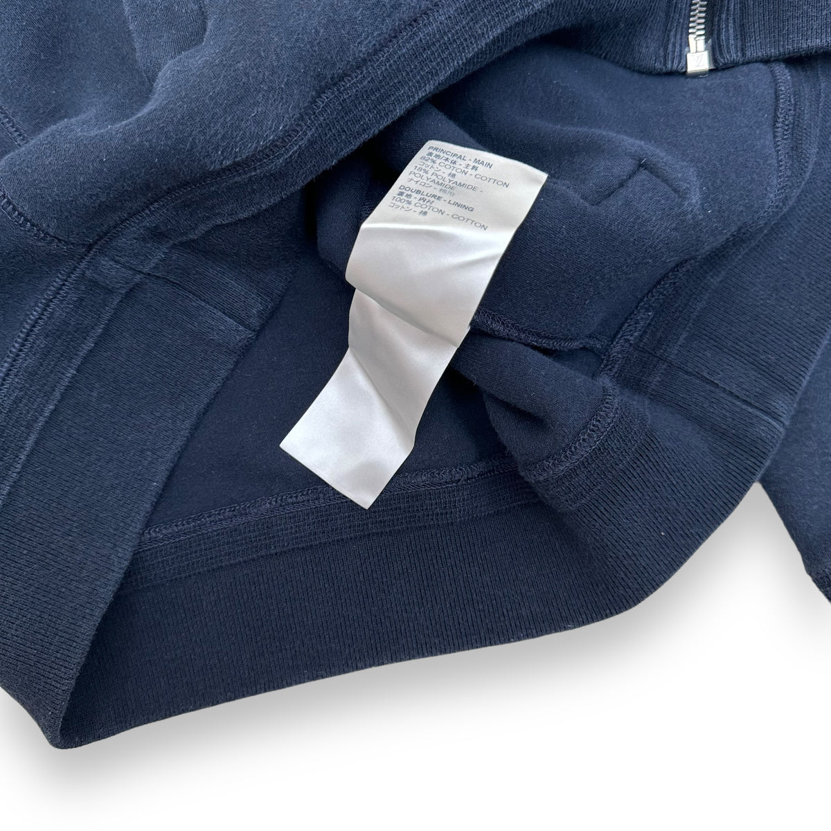 LOUIS VUITTON HOODIE NAVY XL