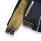 BALMAIN TEDDY JACKET GREEN / BLACK L