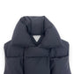 BOTTEGA VENETA OVERSIZED INTRECCIATO QUILTED DOWN GILET PUFFER BLACK S