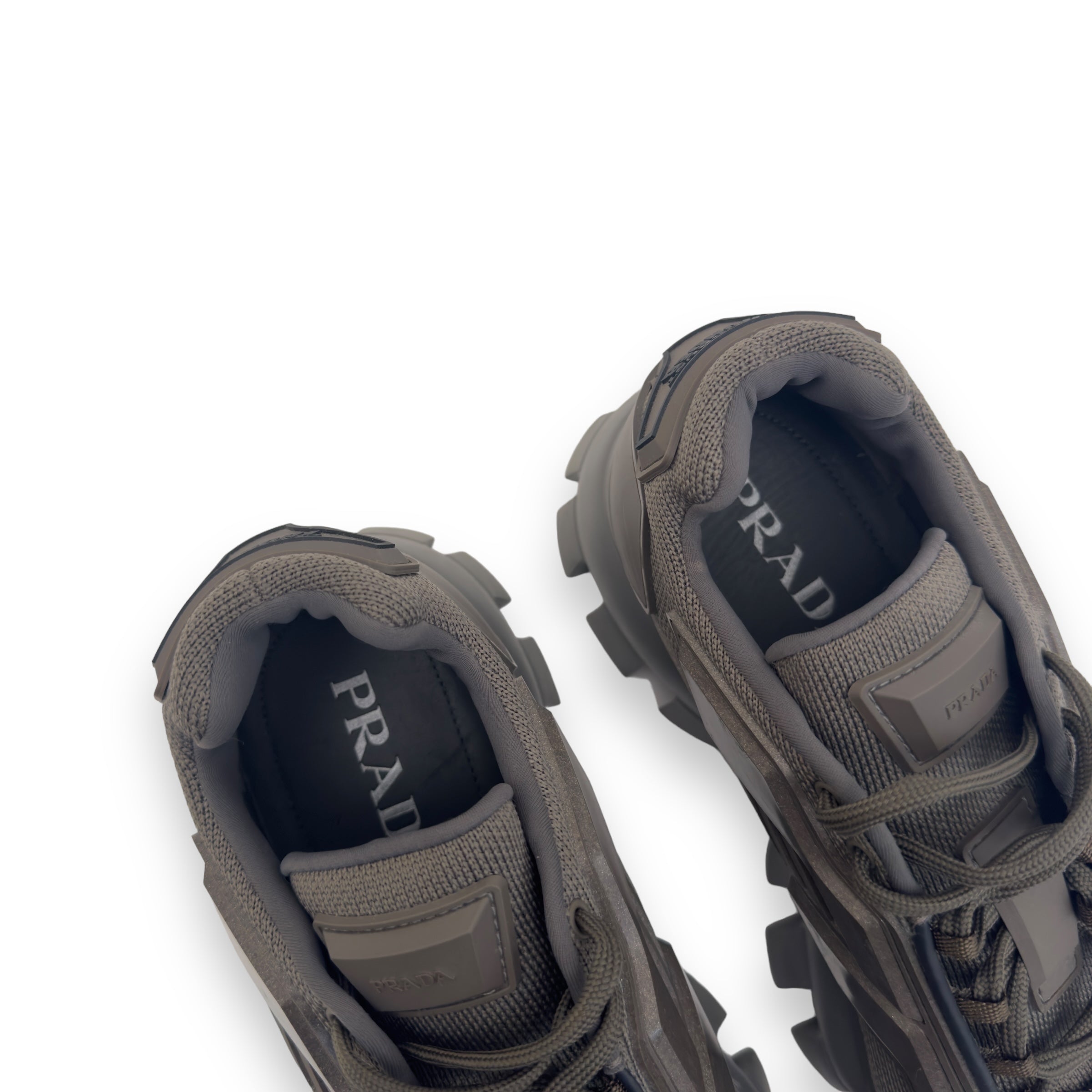 PRADA CLOUDBUST THUNDER SNEAKER GREY UK9