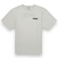 BALENCIAGA OVERSIZED EMBROIDERED LOGO T-SHIRT WHITE L