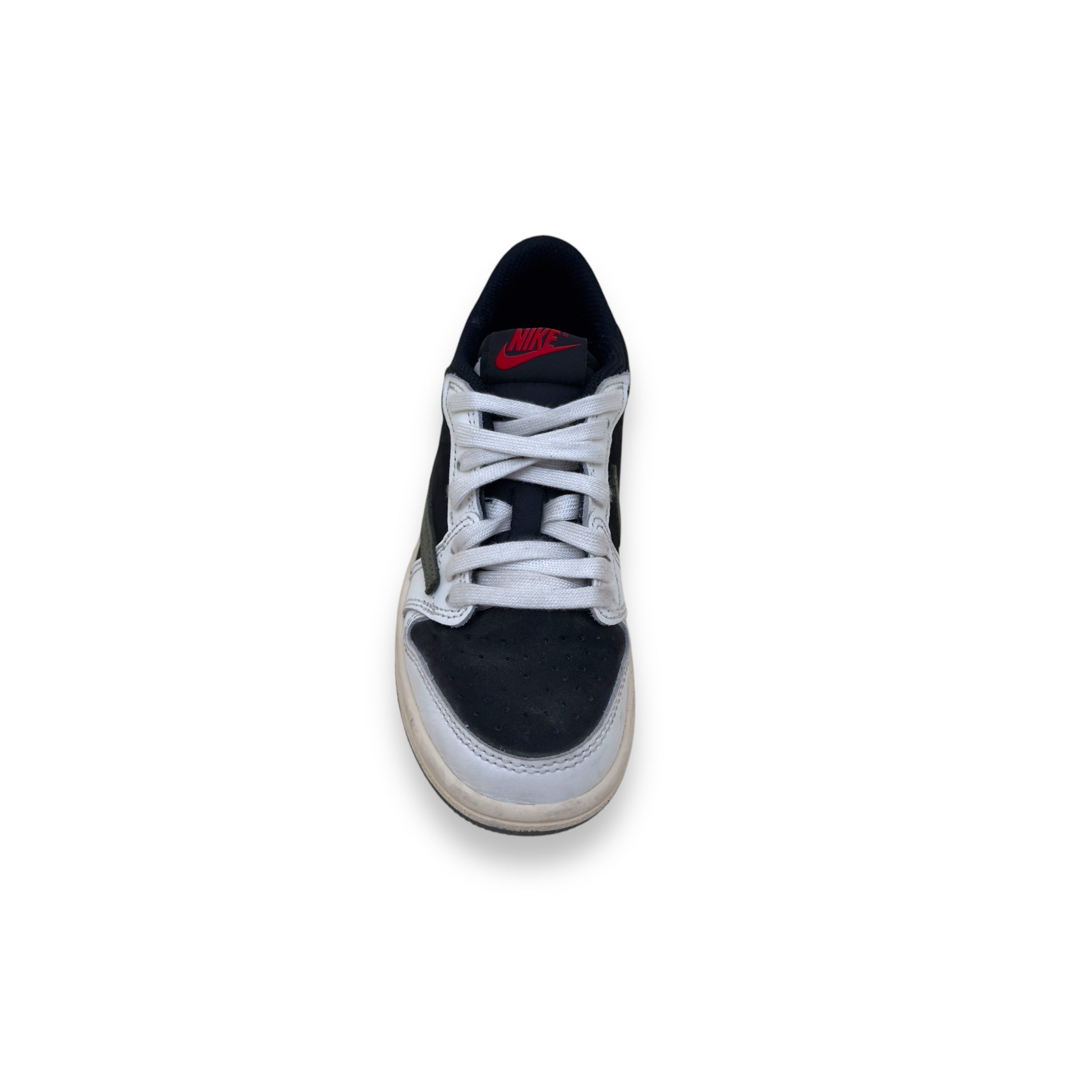 JORDAN 1 TRAVIS SCOTT RETRO LOW SP (PS) SNEAKER OLIVE UK12K
