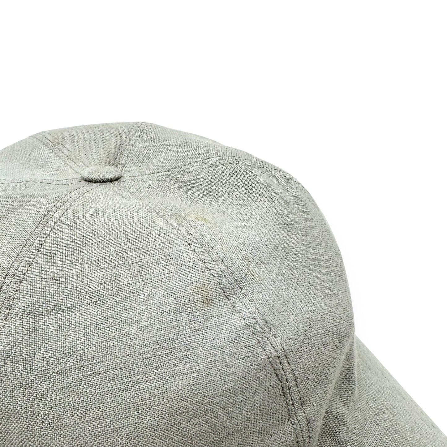 THOM SWEENEY LINEN CAP LIGHT GREY L