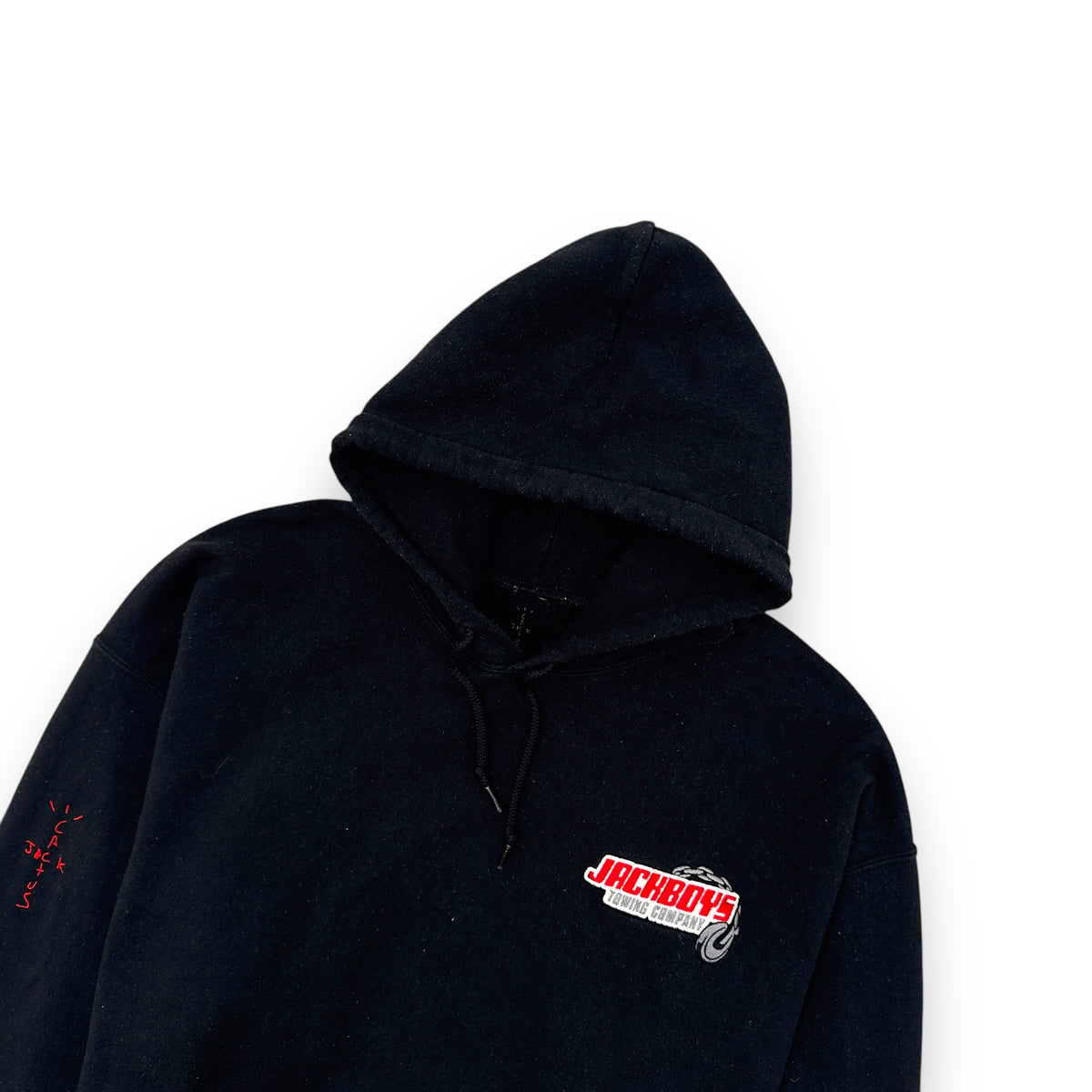 TRAVIS SCOTT JACKBOYS REPO HOODIE BLACK / RED L