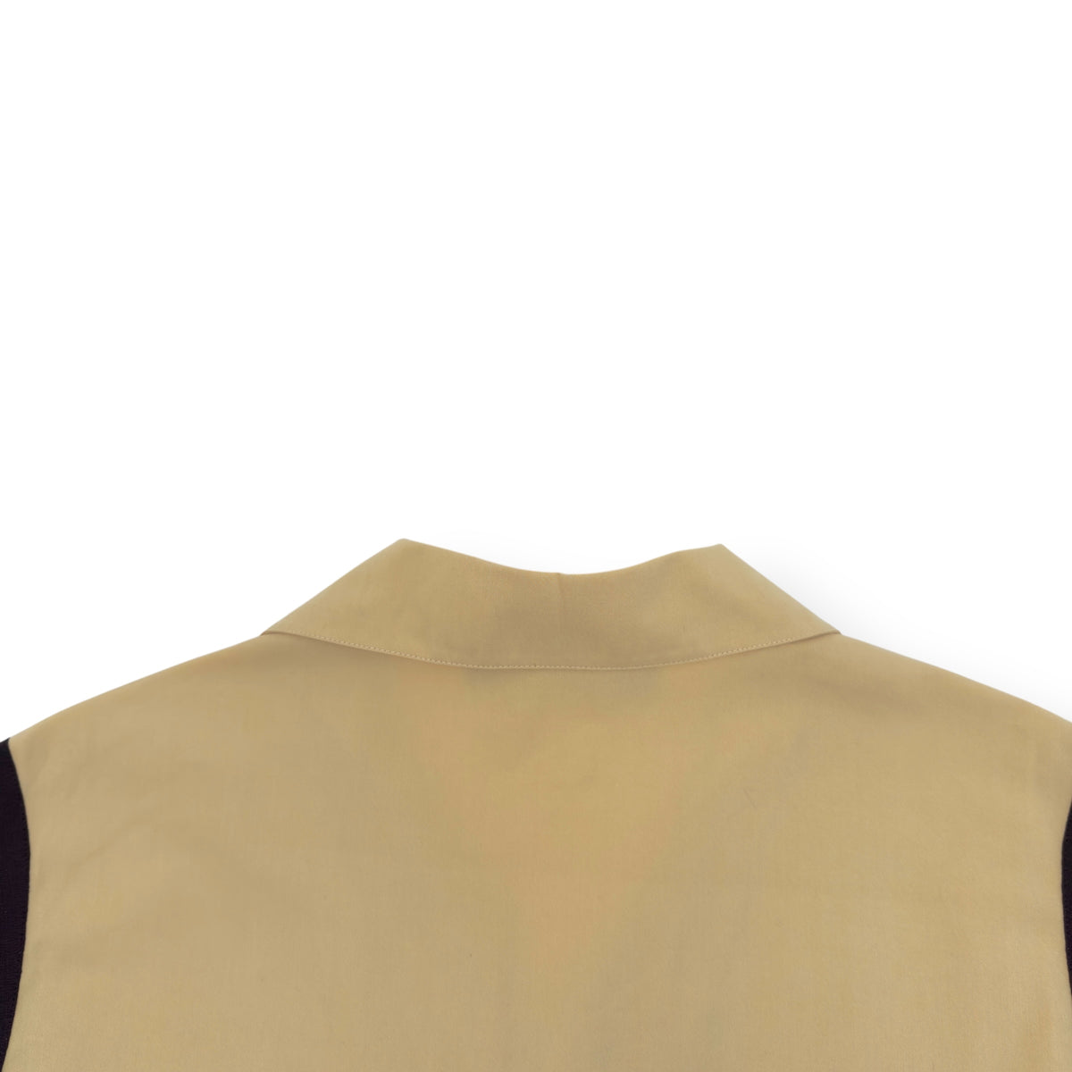 LOUIS VUITTON SHORT-SLEEVE ‘JUMPING DOG’ EMBROIDERED COTTON BOWLING SHIRT SAND XXL
