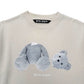PALM ANGELS ICE BEAR LOGO T-SHIRT ECRU L