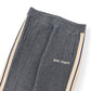 PALM ANGELS WOOL STRAIGHT TROUSERS GREY L