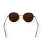 BALENCIAGA SUNGLASSES BROWN / GOLD
