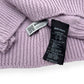 PALM ANGELS OVERSIZED WOOL CREWNECK SWEATER PINK XS