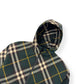 BURBERRY CHECK PRINTED JACKET GREEN L