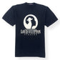 LOUIS VUITTON COTTON INTARSIA STUDIOS T-SHIRT BLACK / WHITE XXL