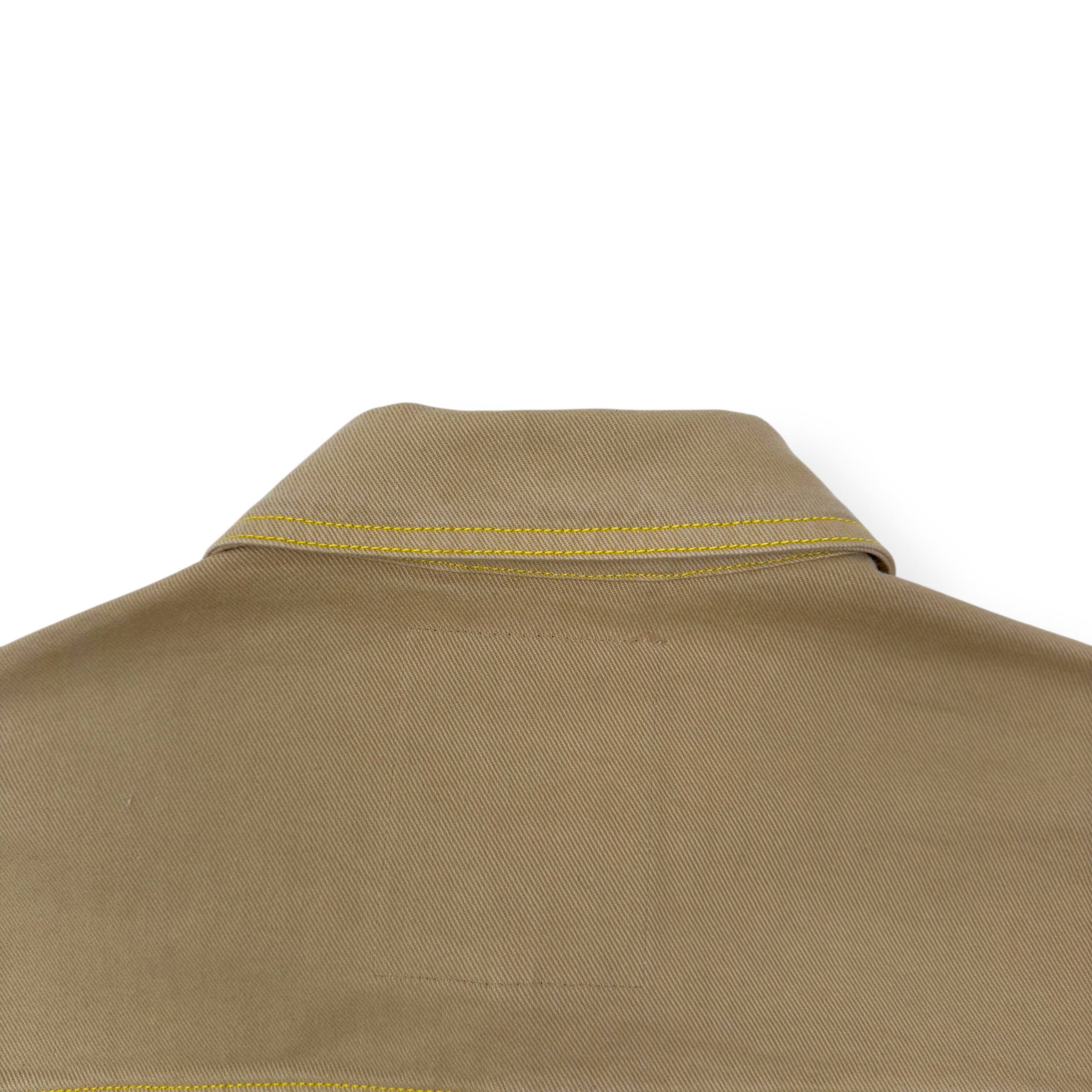 KENZO PARIS OVERSIZED DENIM OVER SHIRT SAND M