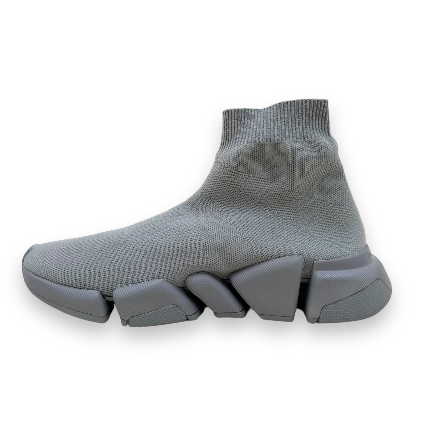 BALENCIAGA SPEED 2.0 KNIT SNEAKER GREY UK5