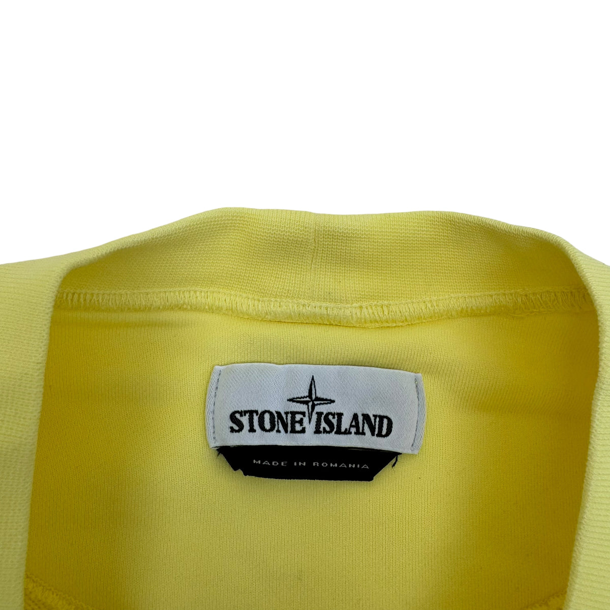 STONE ISLAND SWEATSHIRT YELLOW L