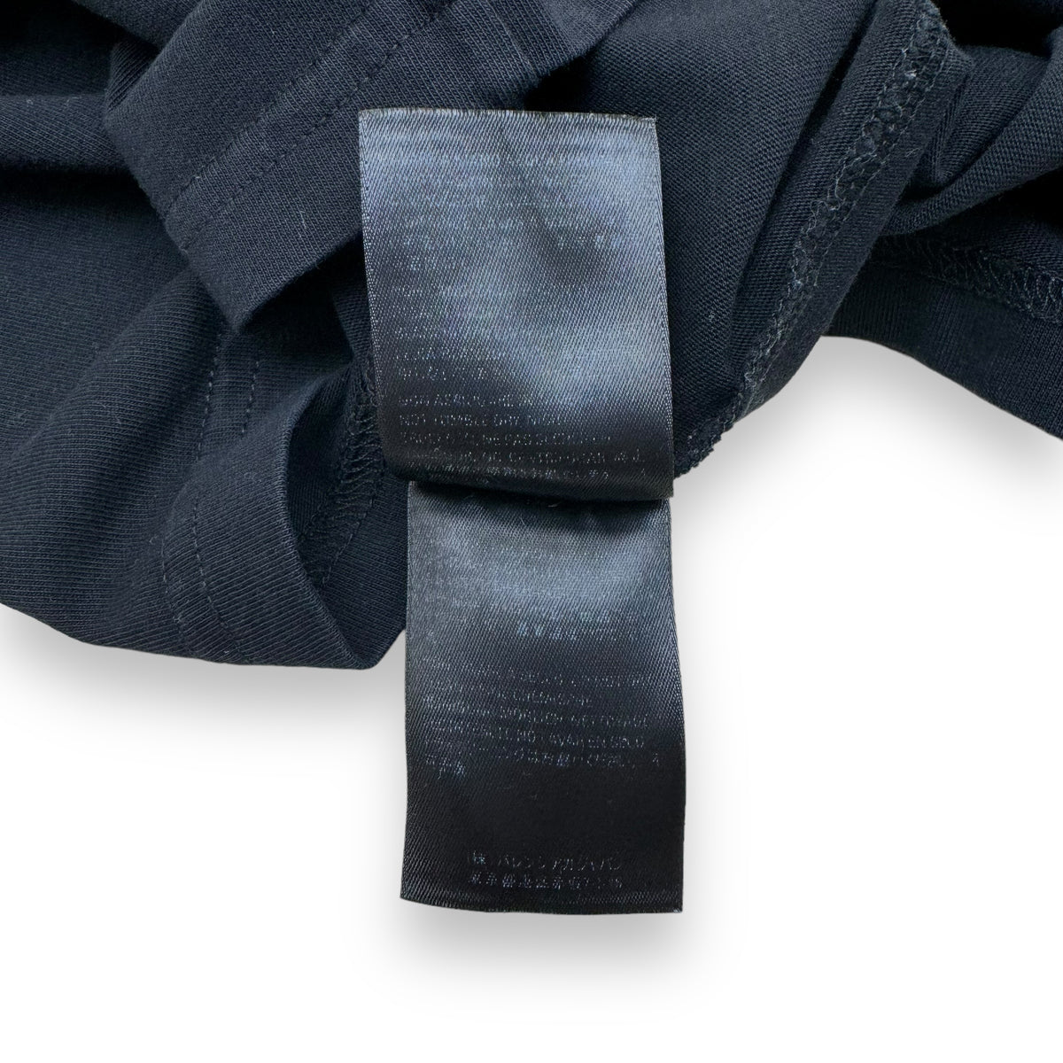 BALENCIAGA OVERSIZED INTERLOCK LOGO T-SHIRT BLACK XS