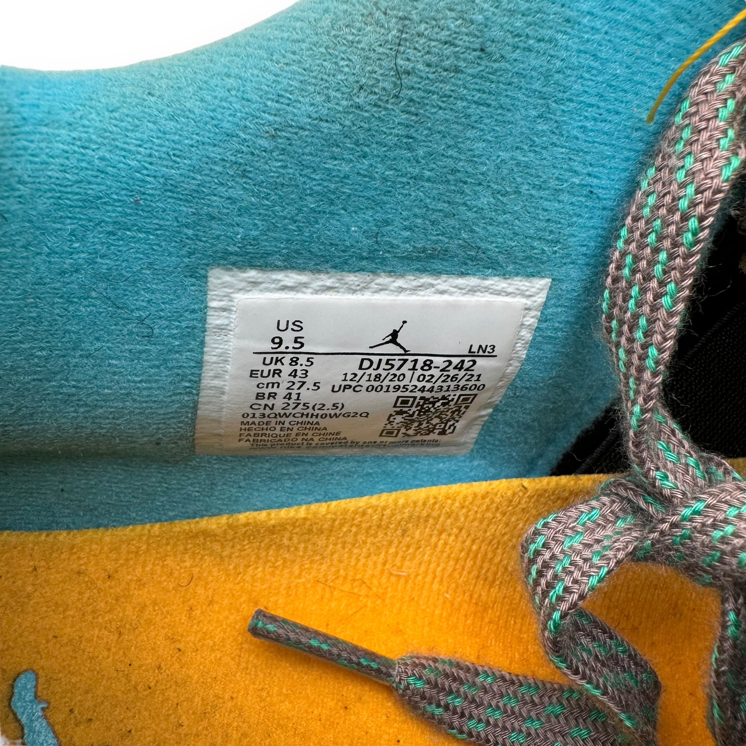 UNION X AIR JORDAN 4 30TH ANNIVERSARY SNEAKER TAUPE HAZE UK8.5