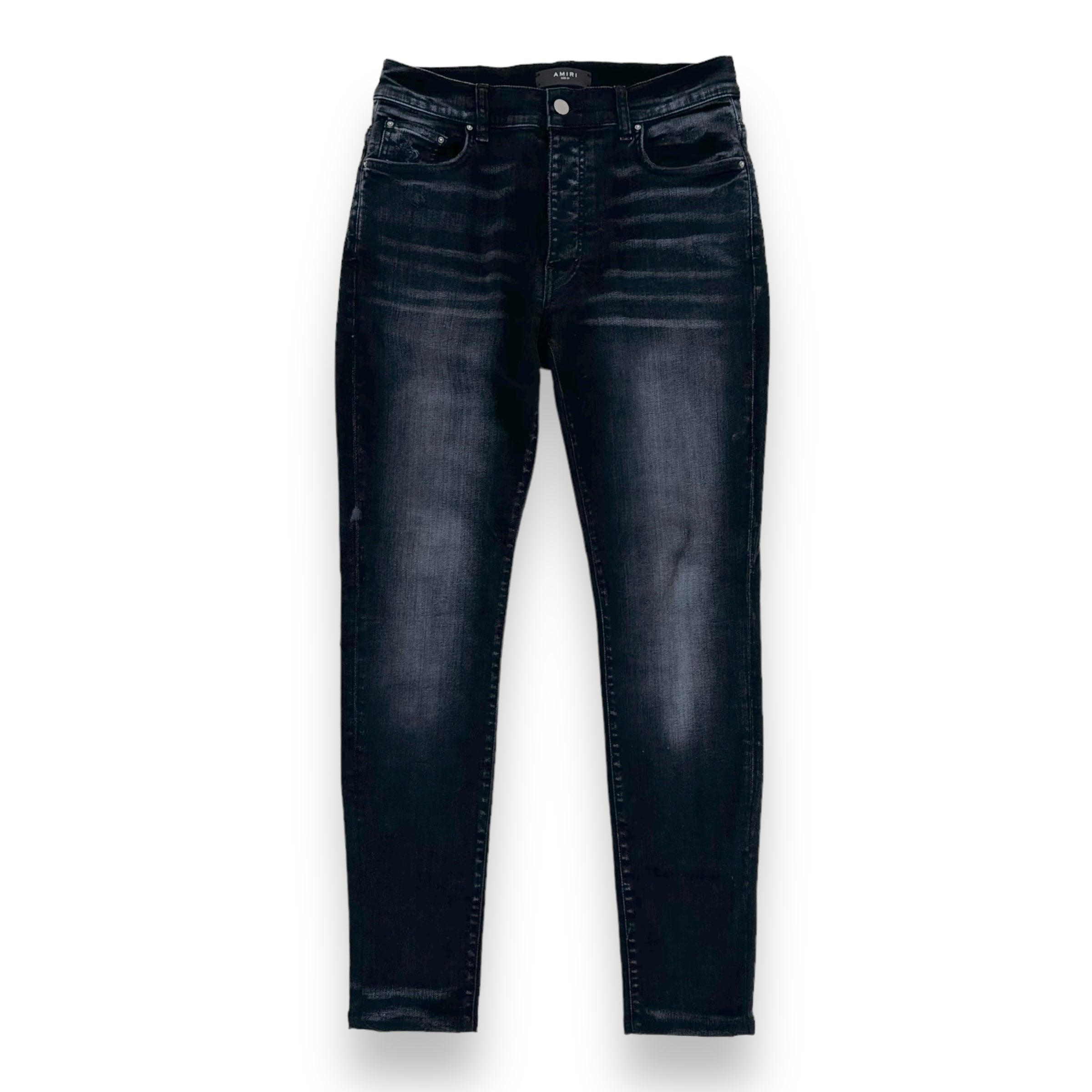 AMIRI WASHED DENIM JEANS BLACK 31W