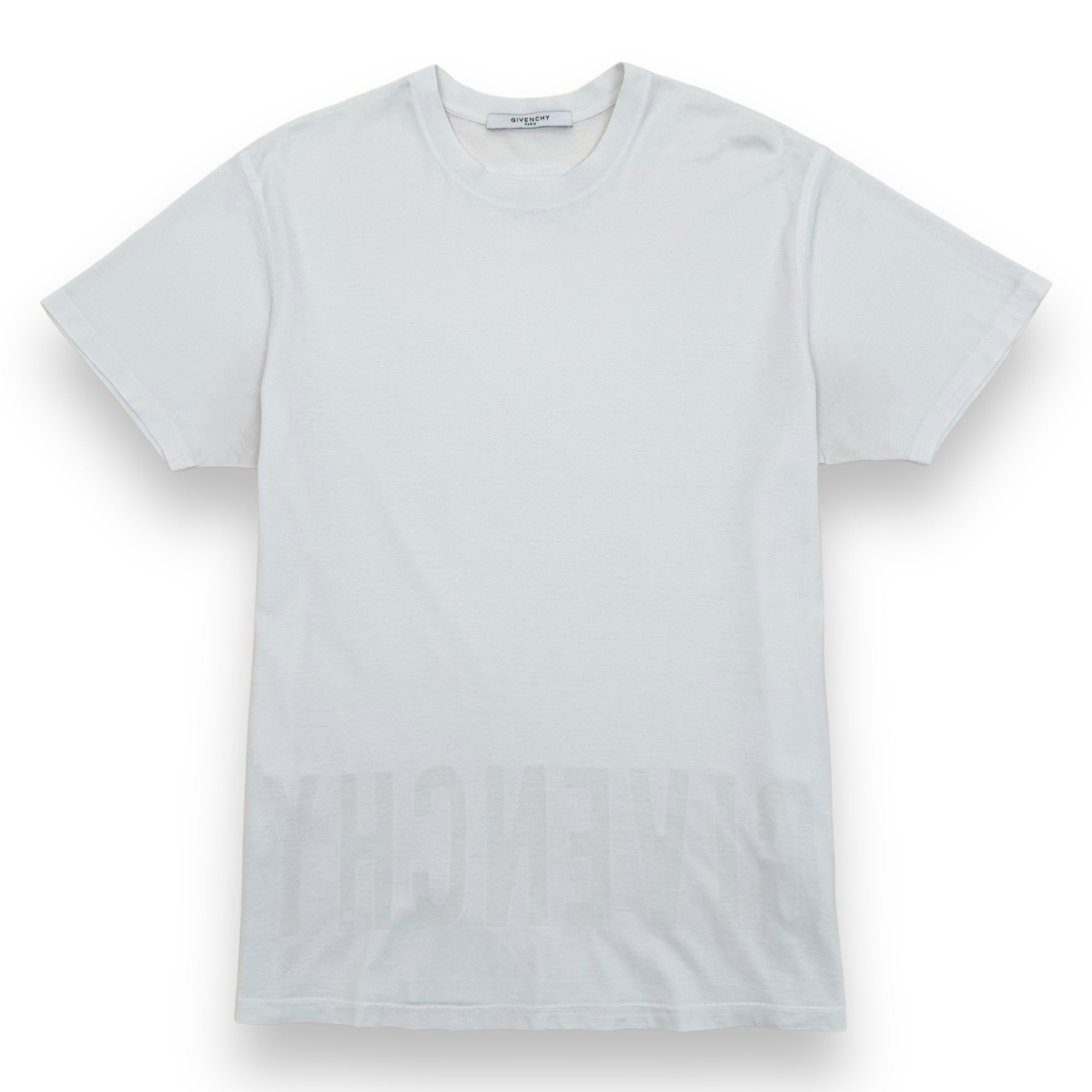 GIVENCHY OVERSIZED LOGO COTTON T-SHIRT WHITE XS