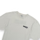 BALENCIAGA OVERSIZED EMBROIDERED LOGO T-SHIRT WHITE L